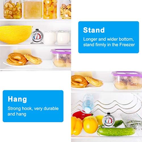 Stainless Steel Fridge Thermometer 4 Pack - Image 5