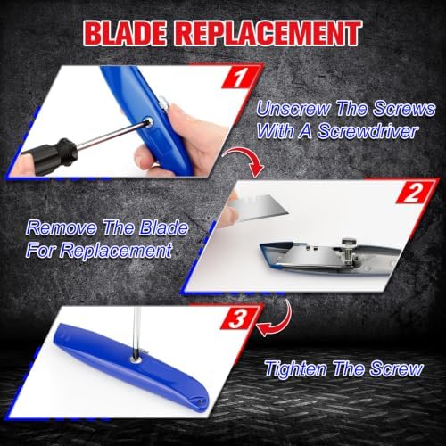 JETMORE 20 Pack Box Cutter Razor Knife Utility Utility Knife - Image 4