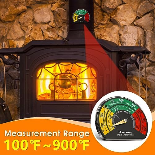 Magnetic Wood Stove Thermometer - Image 6