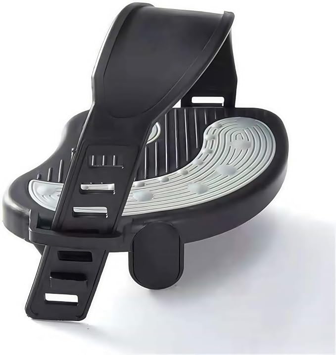 YBEKI Pro-Grade Exercise Bike Pedals with Adjustable Straps - 9/16" & 1/2" Spindle for Indoor Peloton/Schwinn/Spin Bikes | Heavy-Duty PP Plastic & PVC Straps + 500lb Capacity