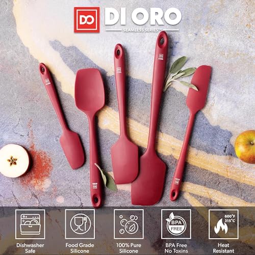 DI ORO Silicone Spatula Set - Image 4