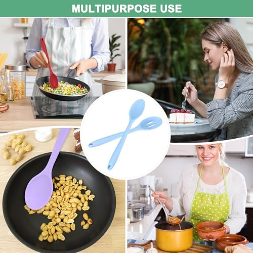 M METERXITY 2-Pack Silicone Spoons - Image 7