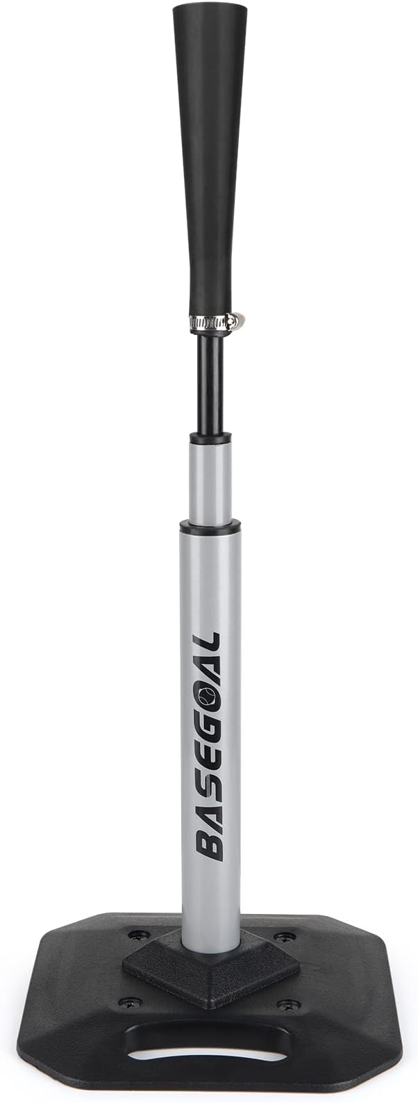 Baseball & Softball Batting Tee,Portable Hitting Tee,with Heavy Duty Base,Flexible Rubber Top,Adjustable Height