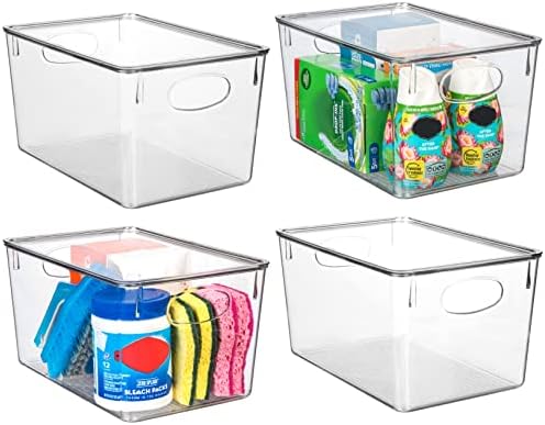 CLEARSPACE Plastic Storage Bins by ClearSpace