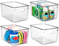 CLEARSPACE Plastic Storage Bins by ClearSpace