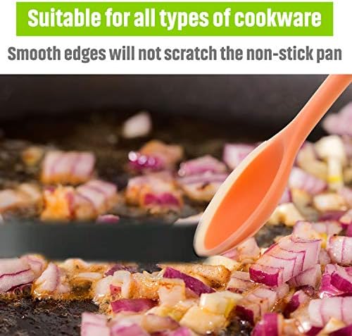 Patelai 4 Pcs Small Silicone Spoons - Image 4