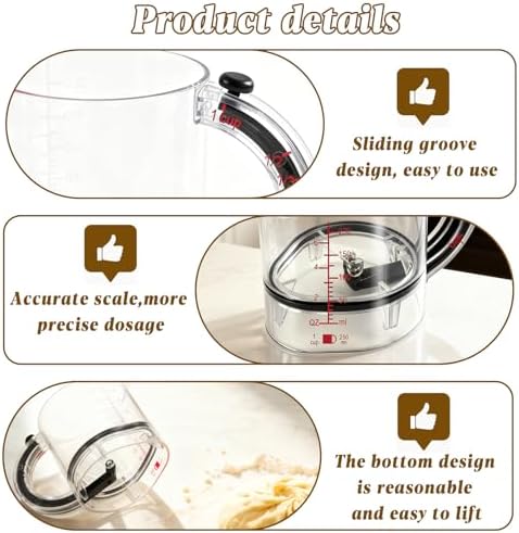 4-in-1 Adjustable Measuring Cup - Image 4
