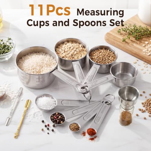 11 PCS Measuring Cups and Spoons Set - Image 2