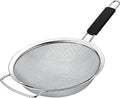 9" Large Extra Fine Mesh Strainer by KAFOOR