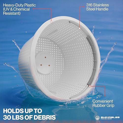 Swimables 8" Pool Skimmer Basket - Image 3