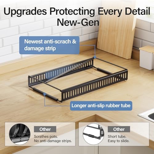 ORDORA Expandable Pots and Pans Organizer under Cabinet - Image 5