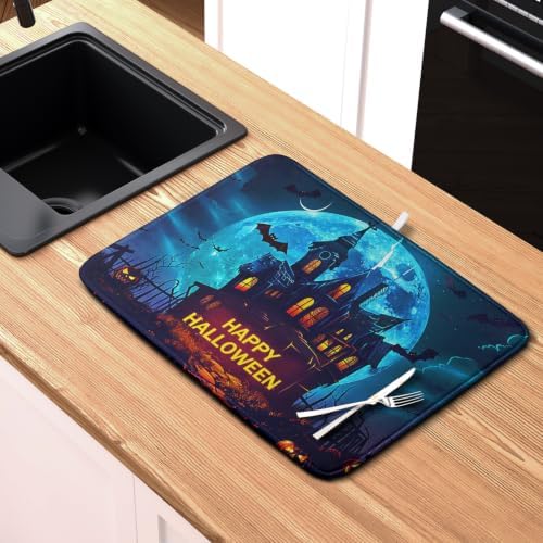 Happy Halloween Dish Drying Mat - Image 6