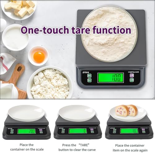 66lbs/30kg Large Digital Kitchen Scale - Image 4