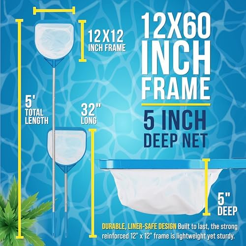 U.S. Pool Supply Pool and Spa Skimmer Net - Image 3