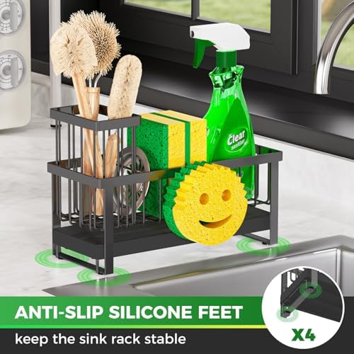 Sponge Holder for Kitchen Sink, Sink Caddy - Image 3