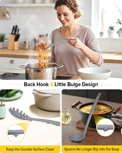 BUNDLEPRO Silicone Cooking Utensils Set - Image 4