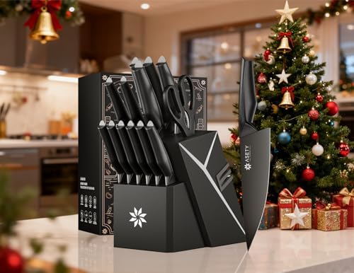 ASETY Kitchen Knife Set, Dishwasher Safe - Image 6