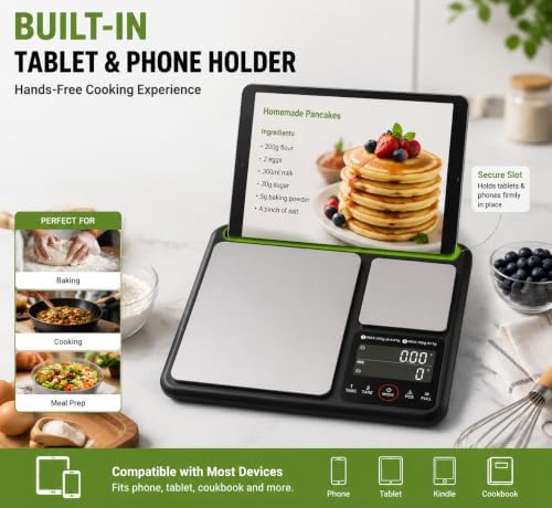 0.001oz/22lb Professional Dual Platform Food Scale Baking Scale - Image 2