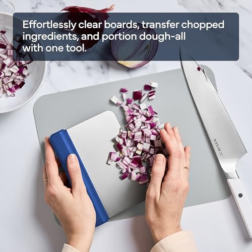 Misen Stainless Steel Bench Scraper - Image 4