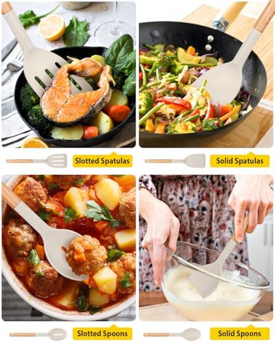 BUNDLEPRO Silicone Cooking Utensils Set - Image 5