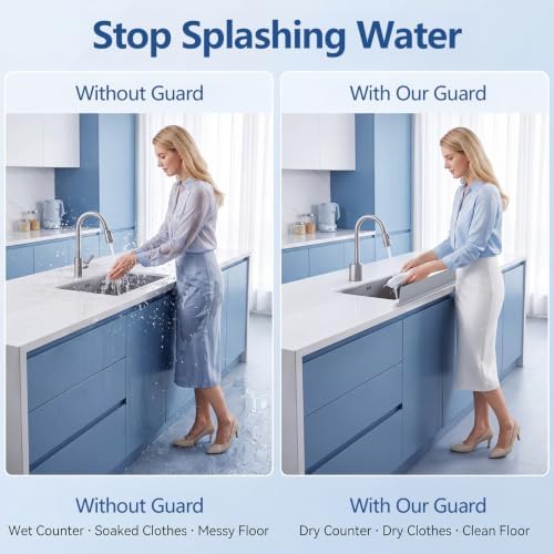 Silicone Water Splash Guard 20” 28" - Image 2