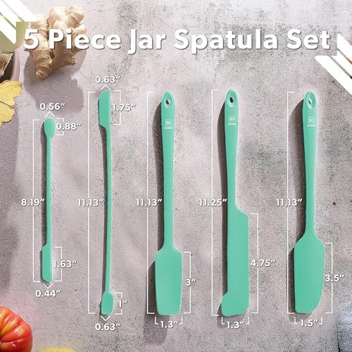 DI ORO Silicone Jar Spatula Set - Image 5