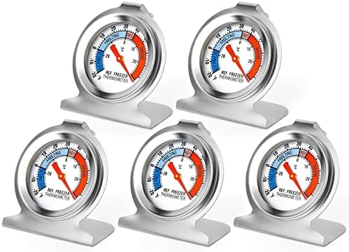 MEANLIN MEASURE 5Pcs Refrigerator Thermometer by MEANLINMEASURE