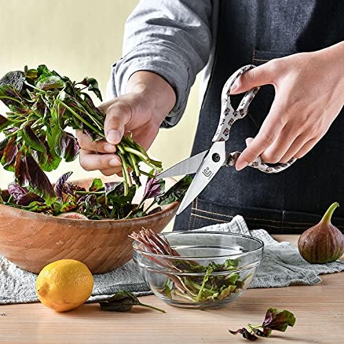 Linoroso Kitchen Scissors Heavy Duty Kitchen Shears - Image 4