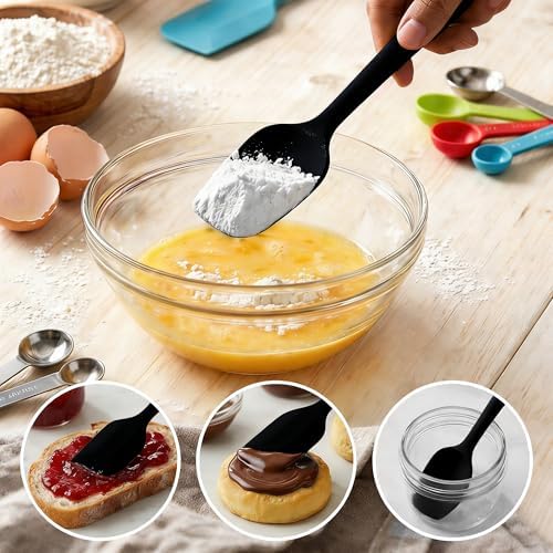 5 Pieces Silicone Spatula Set - Image 7