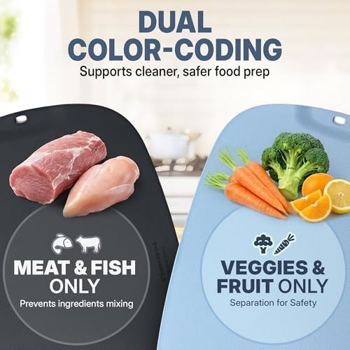 TPU Cutting Board Set of 2 11" x 16" - Image 4