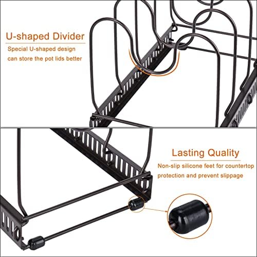 Toplife Pots and Pans Organizer Rack - Image 5