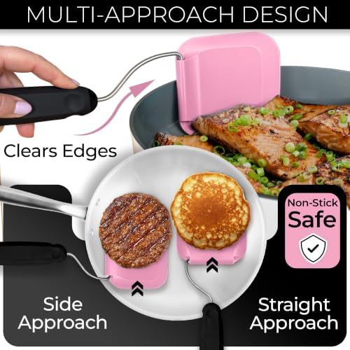 Adjustable Angle Spatula PPSU Material – Flexible Cooking Egg Flipper & Fish - Image 6