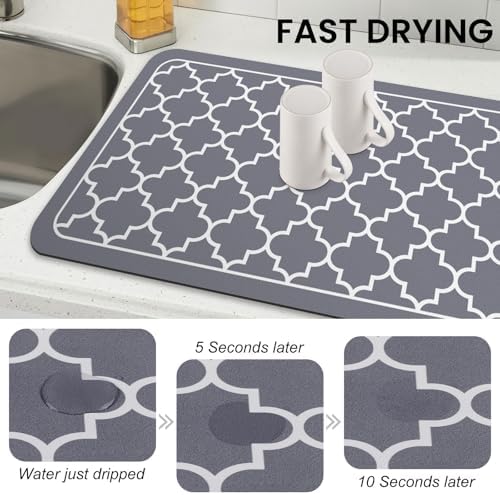 Dish Drying Mat Absorbent Dish Drying Mats - Image 4