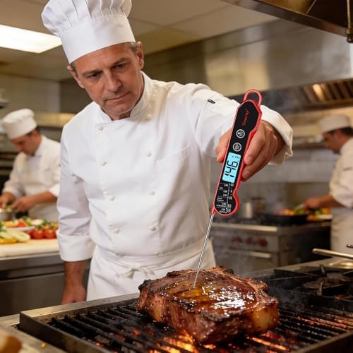Professional Digital Meat Thermometer Instant Read Waterproof – Folding Probe - Image 3