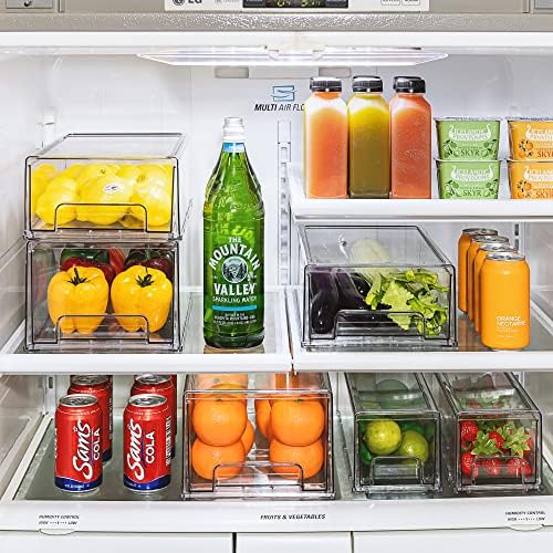 Sorbus Clear Storage Drawers for Refrigerator & Pantry - Image 2
