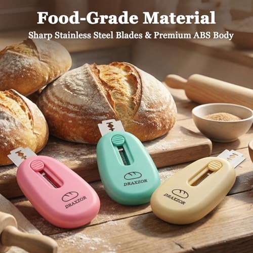 3-Pack Bread Lame, Professional Sourdough Scoring Tool Set - Image 4