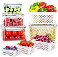 8 Pieces Fruit Storage Containers by ODOMU