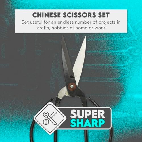 SE 8" Chinese Scissors - Image 4