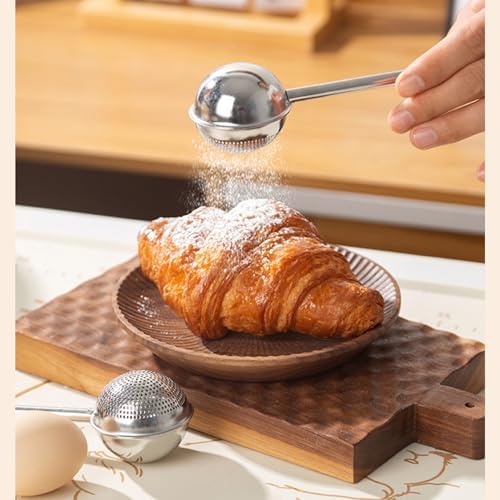 Powdered Sugar Shaker Duster Mini Sifter Flour Duster - Image 2