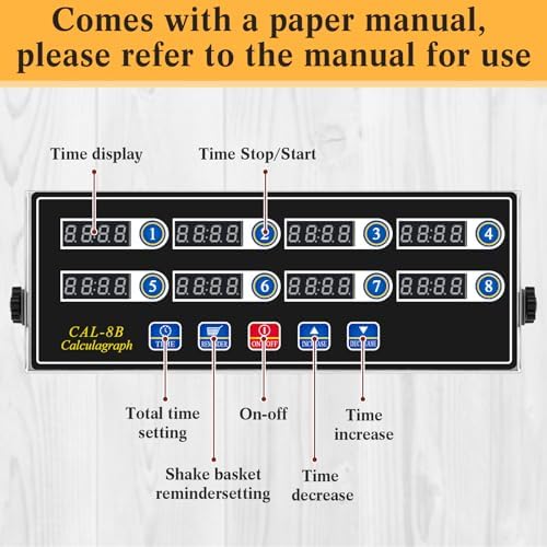 Relaxweex 1 Pack Commercial Digital Kitchen Timer - Image 6