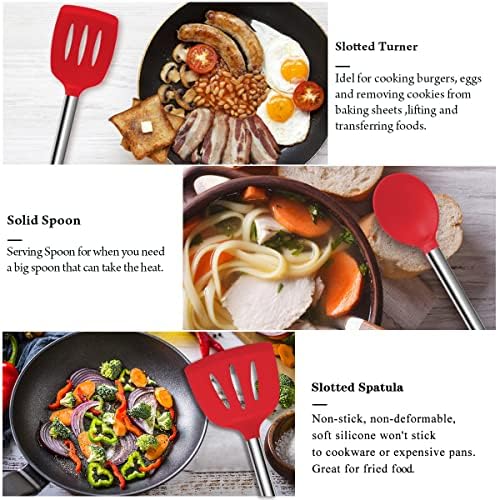26 Pcs Kitchen Silicone Cooking Utensils Set - Image 6