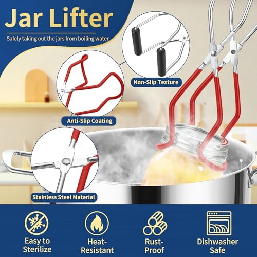 Canning Supplies Starter Kit, Canning Kit Set - Image 3