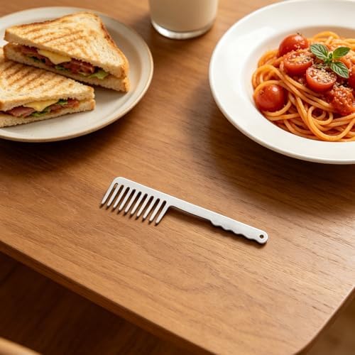 Kitchen Pasta Fork: Metal Spaghetti Comb - Image 4