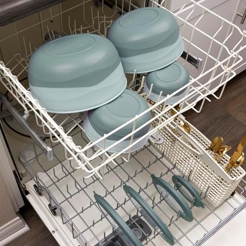Pera Plastic Mixing Bowls with Lids - Image 6