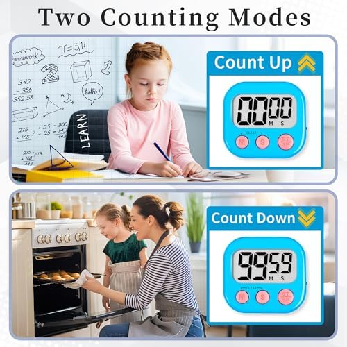 ZILLEEN Digital Kitchen Classroom Timers - Image 5