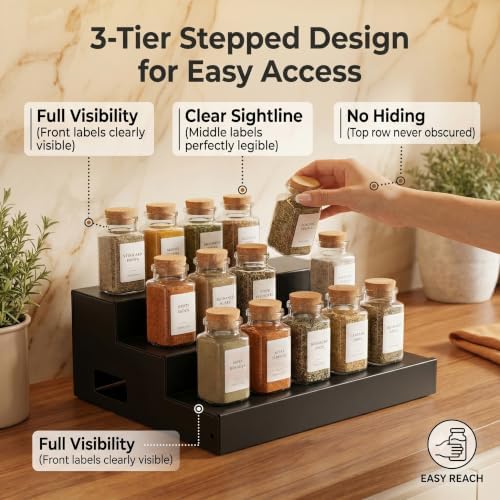 Expandable Spice Rack Organizer - Image 4