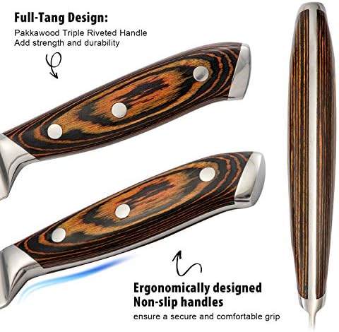 15 Pieces Kitchen Knife Set - Image 5