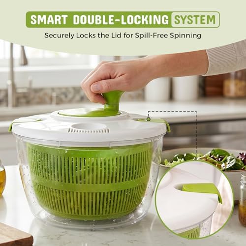 Salad Spinner, Lettuce Spinner - Image 3