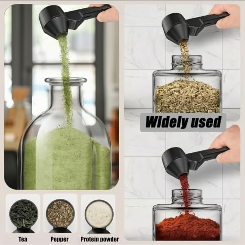 2 Tablespoon Coffee Scoop, Mess Free Self Leveling Coffee Measuring Spoon - Image 5