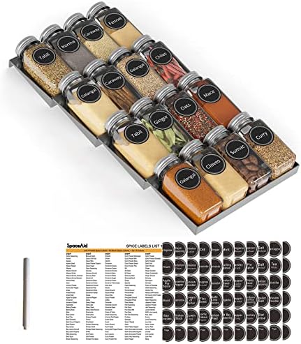 SpaceAid Spice Drawer Organizer by SpaceAid